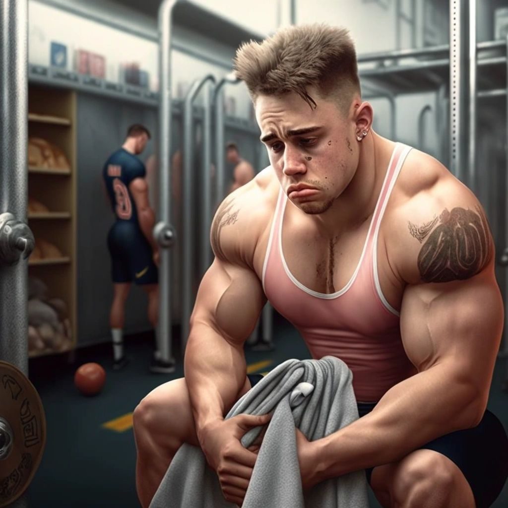 Too scared to reveal your little wee-wee in the locker room?
