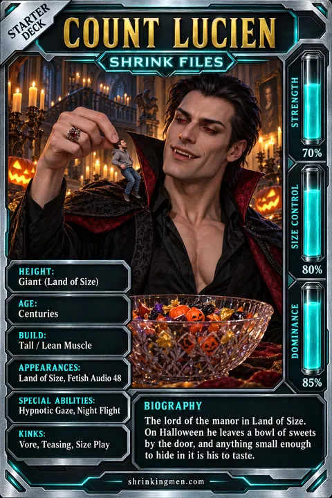 Count Lucien trading card