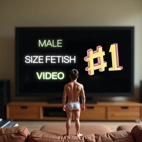 Male Size Fetish Video 1 cover