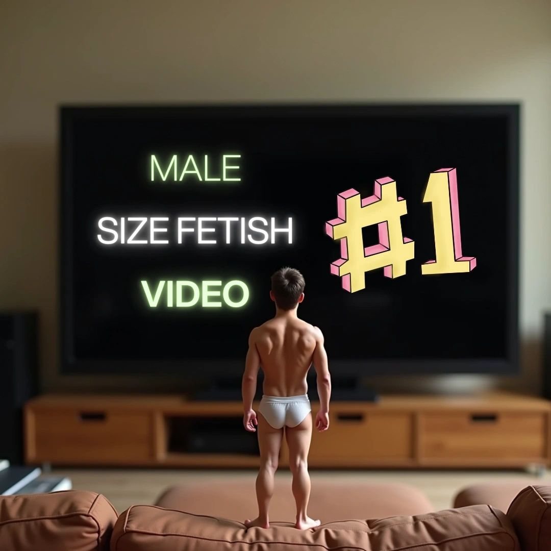 Male Size Fetish Video 1 cover