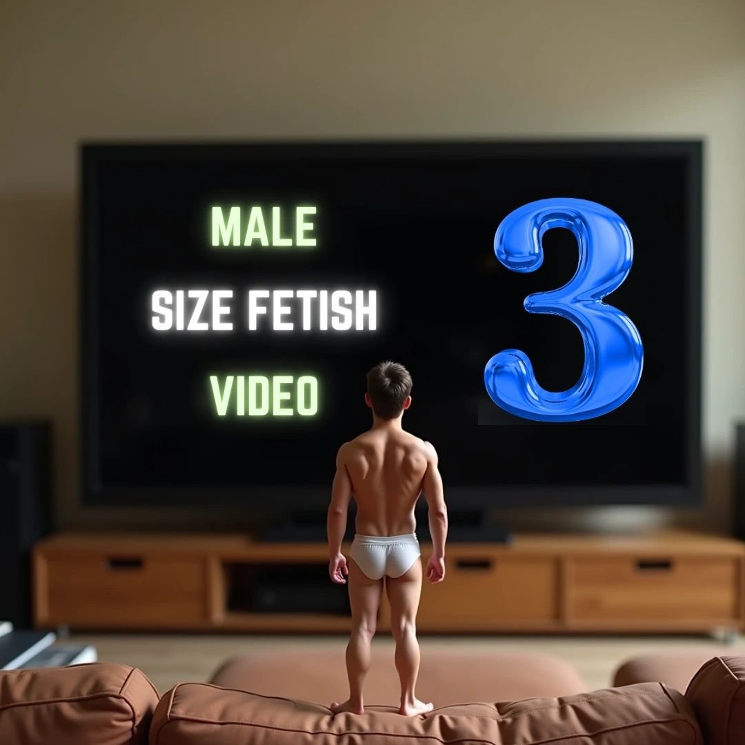 Male Size Fetish Video 3 cover
