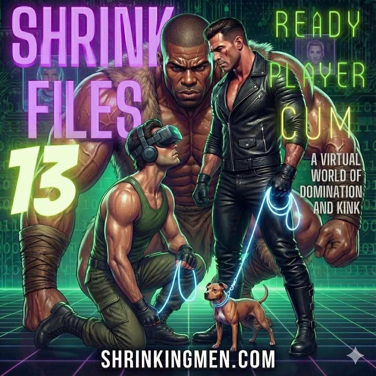 Shrink Files Issue 13: Ready Player Cum cover