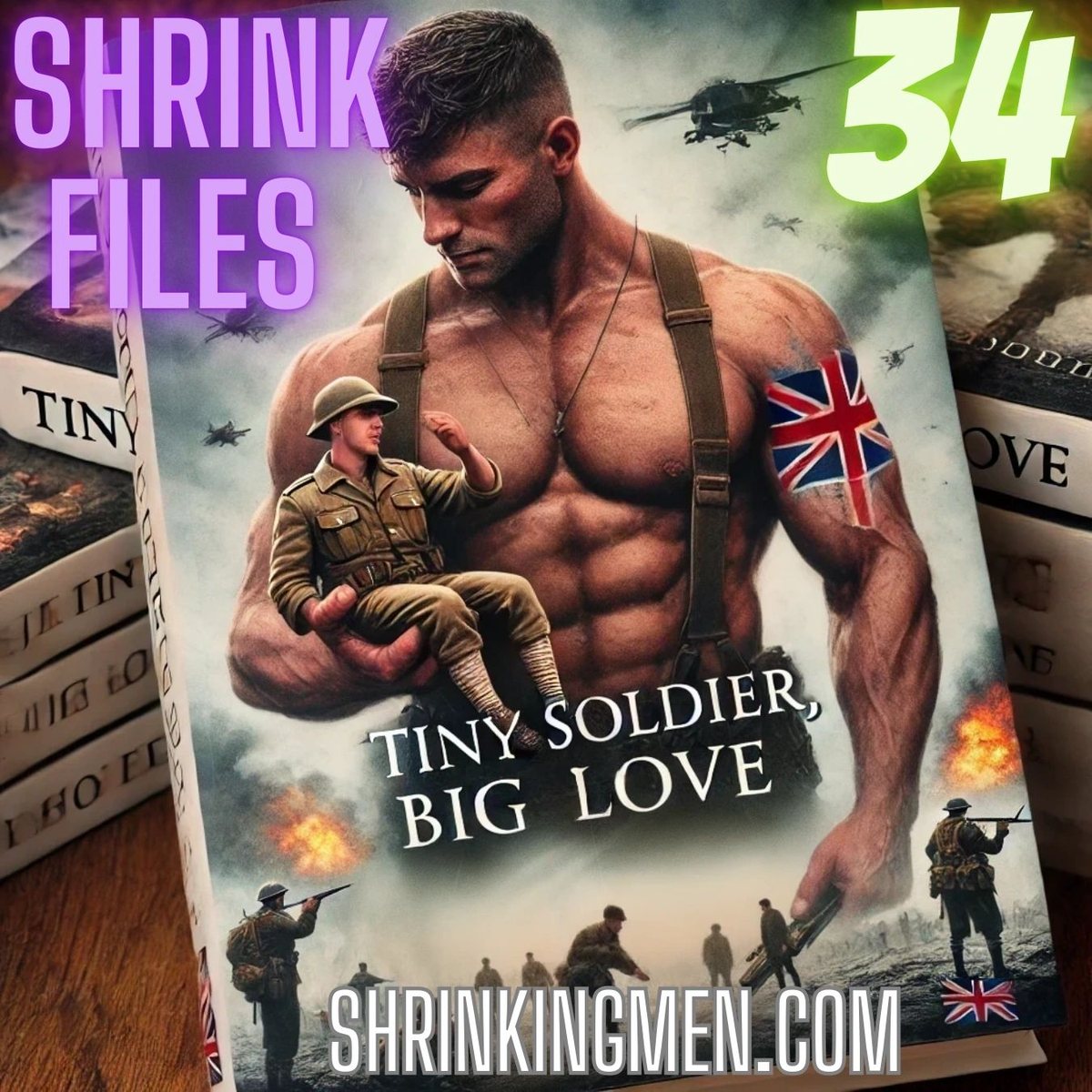 Shrink Files Issue 34: Tiny Soldier, Big Love cover