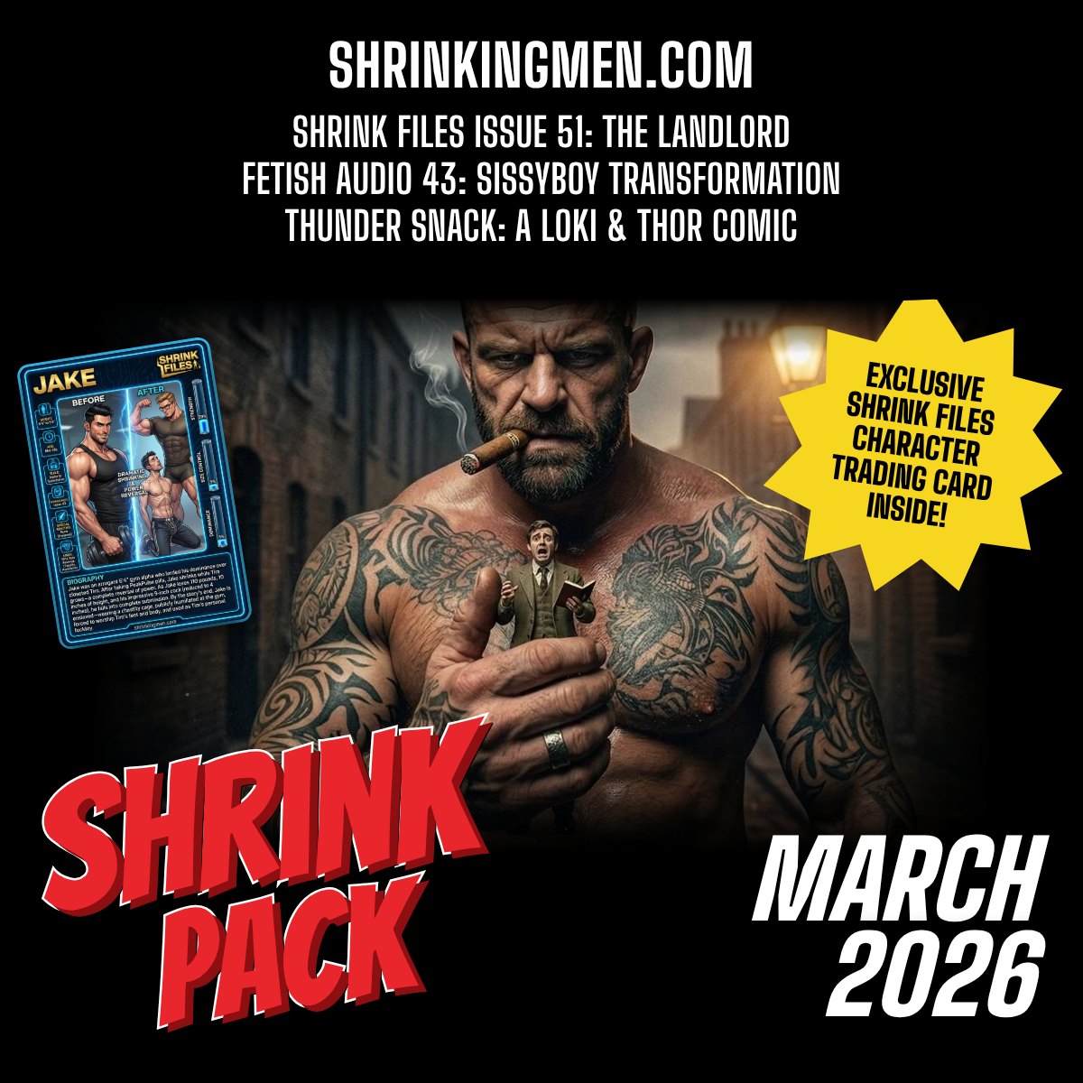 Shrink Pack March 2026 cover