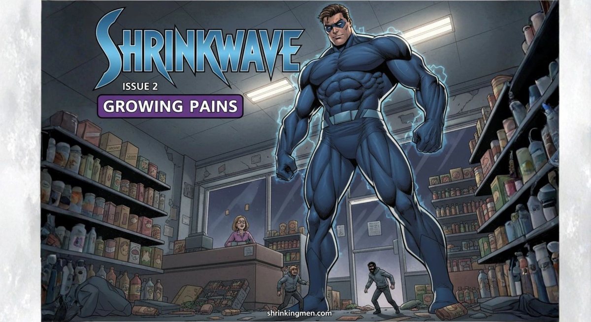 Shrinkwave Comic Issue 2 (PDF and Video Versions) cover