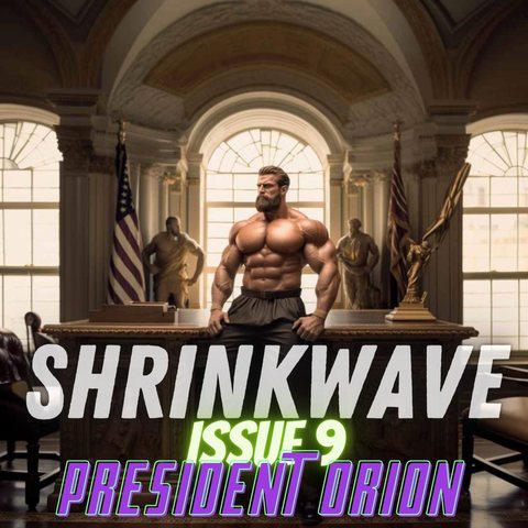 Shrinkwave Issue 9: President Orion cover