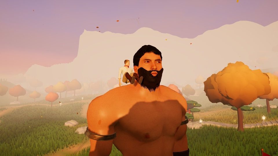 Land of Size: A ride on his shoulder
