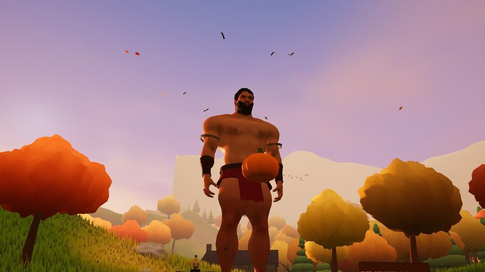 Land of Size: Halloween: Sixty feet tall, with the Great Pumpkin